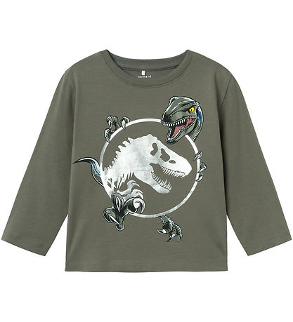 Name It Bluse - NmmSurinder Jurassic - Tee Leaf