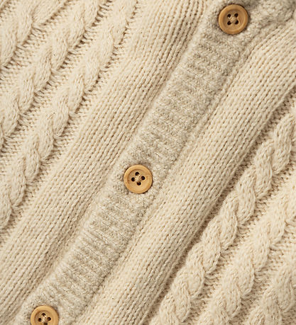 Name It Cardigan - Knitted - NbnOsuit - Summer Sand
