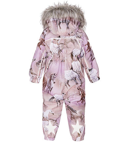 Molo Snowsuit - Pyxis Fur - Dreamy Horses