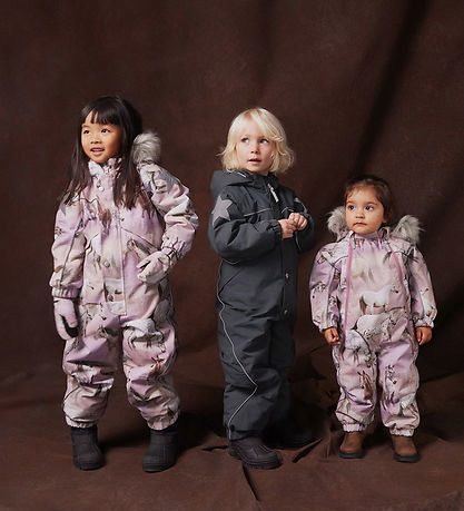 Molo Snowsuit - Pyxis Fur - Dreamy Horses
