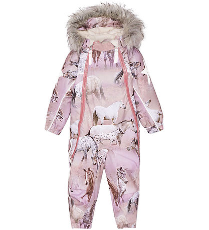 Molo Snowsuit - Pyxis Fur - Dreamy Horses