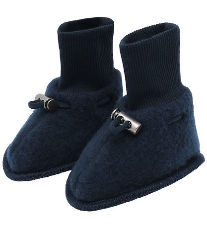 Hust and Claire Booties - Wool fleece - Felice - More Navy