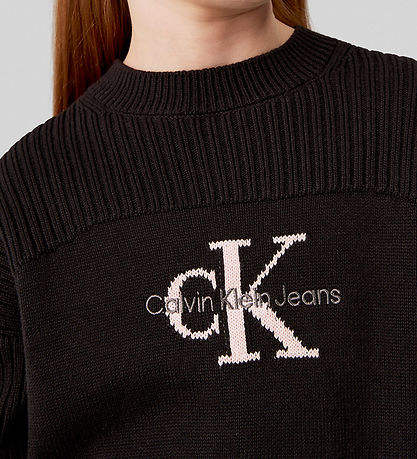 Calvin Klein Blouse - Knitted - Monologue - CK Black