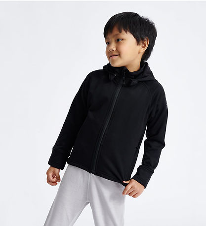 Isbjörn of Sweden Softshell Jacket w. Fleece - Panda - Black