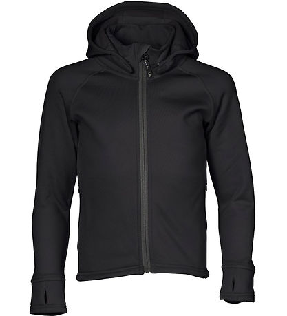 Isbjörn of Sweden Softshell Jacket w. Fleece - Panda - Black