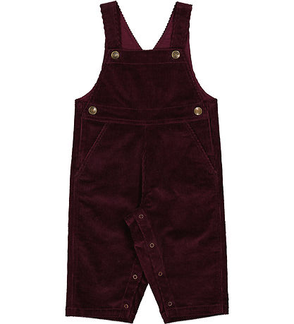 MarMar Overalls - Corduroy - Ruben - Deep Mulberry