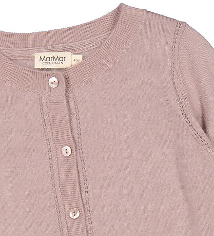 MarMar Cardigan - Ull - Tilda - Brómber Cream