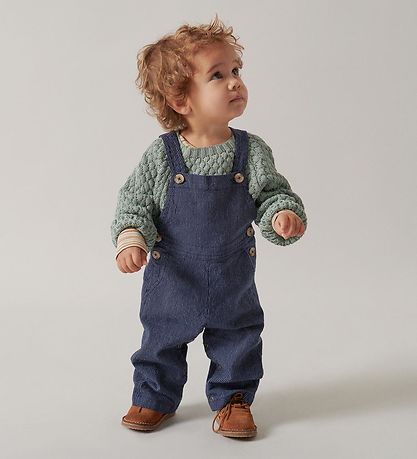 MarMar Tuinbroek - Ruben - Blauw/Wit Gestreept