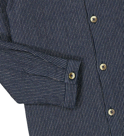 MarMar Overhemd - Torben - Blauw/Wit Gestreept