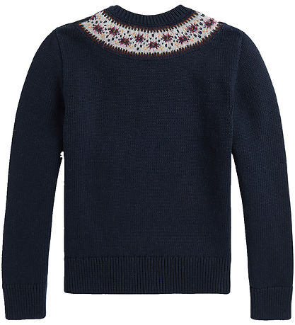 Polo Ralph Lauren Genser - Strikk - Navy m. Hunder