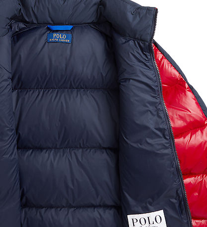 Polo Ralph Lauren Down Jacket - Red w. Black