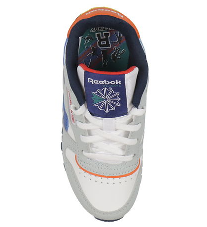 Reebok Schuhe - Classic Leather - Running - Mond/Navy/Rot