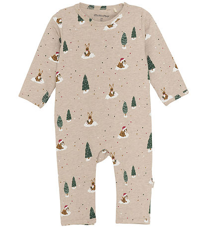 Minymo Jumpsuit - Brown Melange