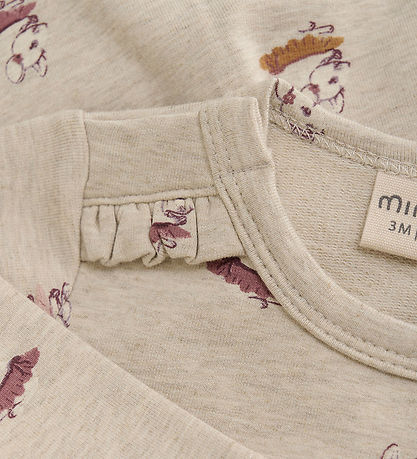 Minymo Samfella m. pilsi l/e - Sviti - Beige Melange