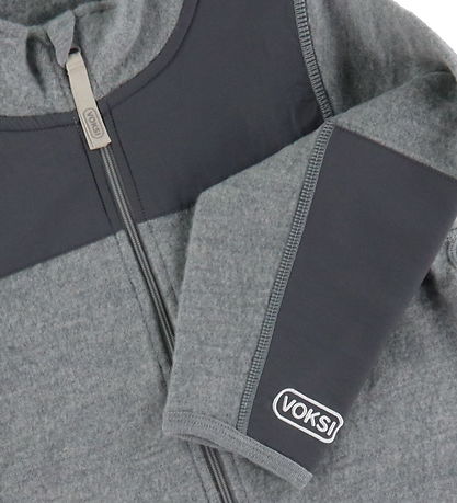Voksi Cardigan - Wool - Grey Melange