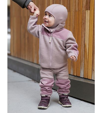 Voksi Trousers - Wool - Soft Grape