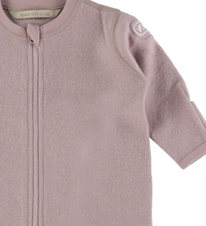 Voksi Sleeping Bag w. Sleeves - Wool - Soft Grape