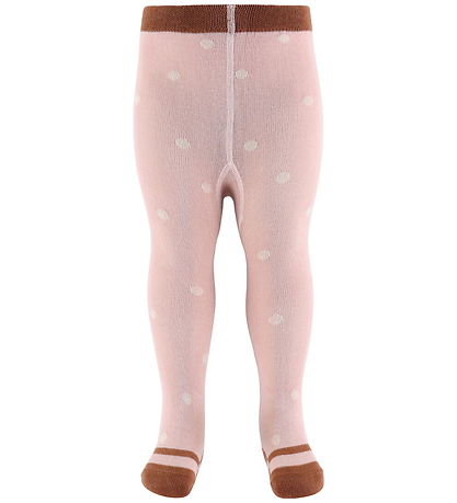 Hust and Claire Tights - Frankie - Dusty Rose w. Dots