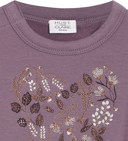 Hust and Claire Peysa - Sara - Dark Plum M. Blóm