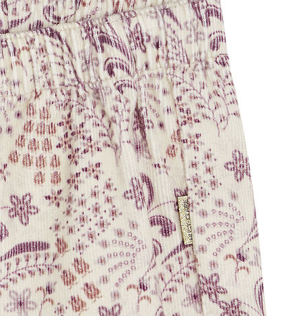Hust and Claire Cordhose - Trine - Hafermilch m. Blumen