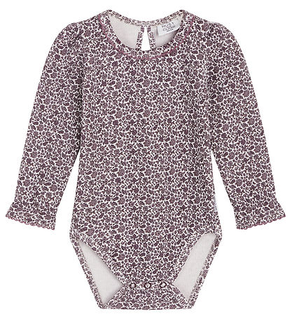 Hust and Claire Bodysuit L/æ - Waffle Fabric - Beatrix - Gray Li