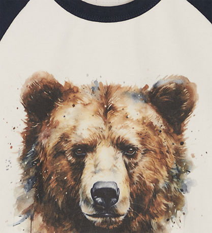Hust and Claire Blouse - Anton - Navy w. Bear