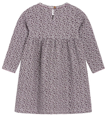 Hust and Claire Jurk - Wafel - Dilay - Grijs Lila m. Bloemen