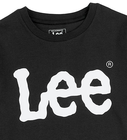 Lee T-Shirt - Wackelige Grafik - Schwarz