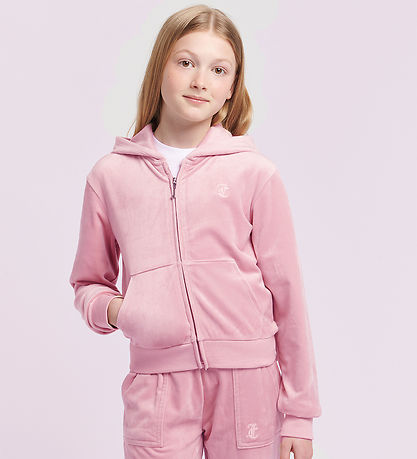 Juicy Couture Cardigan - Tonal - Velvet - Pink Nectar
