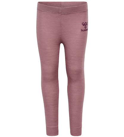 Hummel Leggings - Wool - HmlWolly - Twilight Mauve
