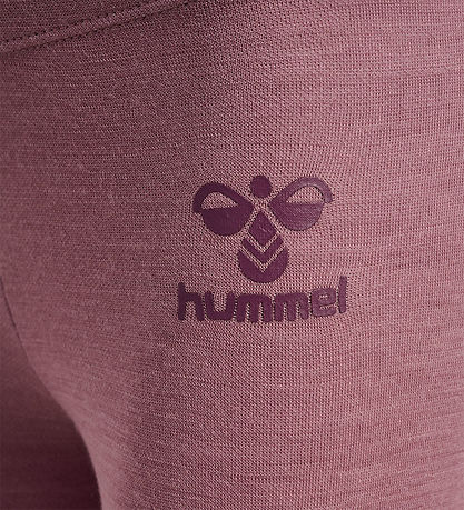 Hummel Leggings - Wool - HmlWolly - Twilight Mauve