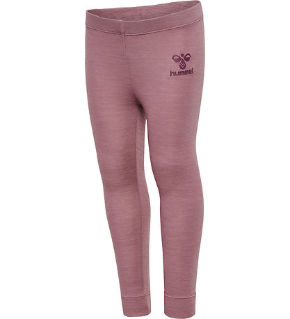Hummel Leggings - Wool - HmlWolly - Twilight Mauve
