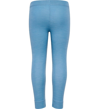 Hummel Leggings - Wool - HmlWolly - Blue Shadow