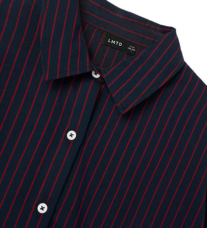 LMTD Skyrta - NlfHelle - Dökkblátt Blazer/Salsa