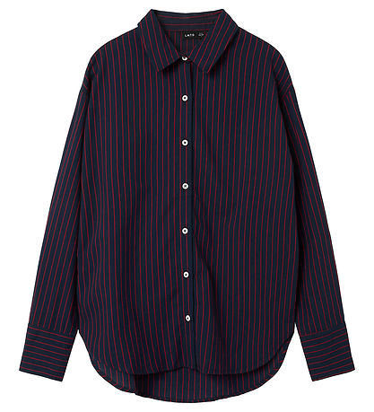 LMTD Skyrta - NlfHelle - Dökkblátt Blazer/Salsa