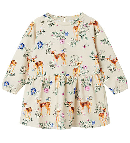 Name It Sweat Dress - NmfOjette - Peyote Melange
