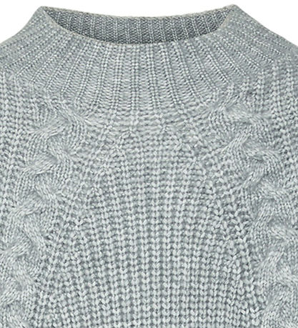 Vero Moda Girl Blouse - Knitted - VmVarna - Light Grey Melange