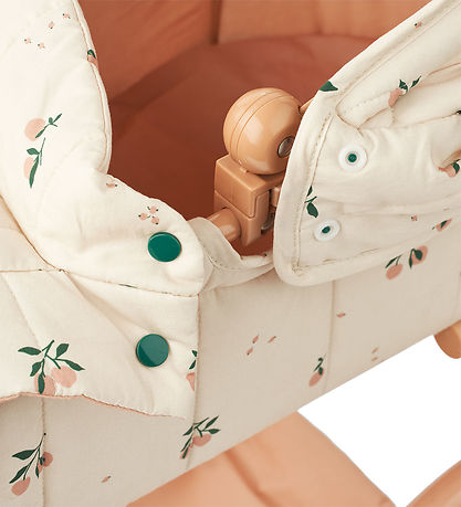 Liewood Doll Stroller - Adaline Doll Pram - Peach/Sea Shell