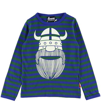 Danefæ Bluse - Danebasic - Deep Blue/Dark Kiefer Erik