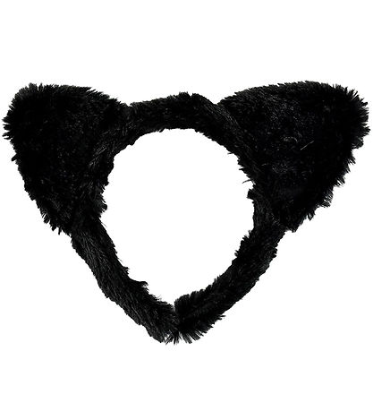 Den Goda Fen Maskeradkläder - Kattöron - Svart