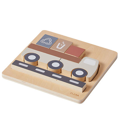 Flexa Play Jigsaw Puzzle - 9 Bricks - Truck