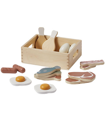 Play Jouets de Nourriture Flexa - Poisson et viande