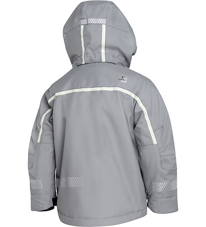 Ildhu Vinterjacka - Norly - Light Grey m. Självlysande Reflexer