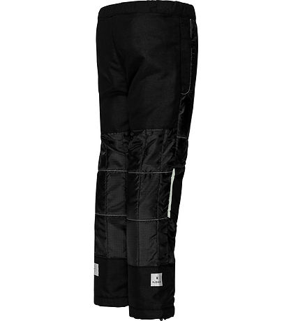 Ildhu Thermo Trousers - Pep - Black w. Glow-In-The-Dark Reflexes