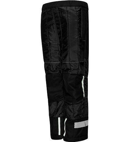 Ildhu Thermo Trousers - Pep - Black w. Glow-In-The-Dark Reflexes