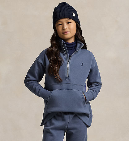 Polo Ralph Lauren Blouse w. Zipper - Navy