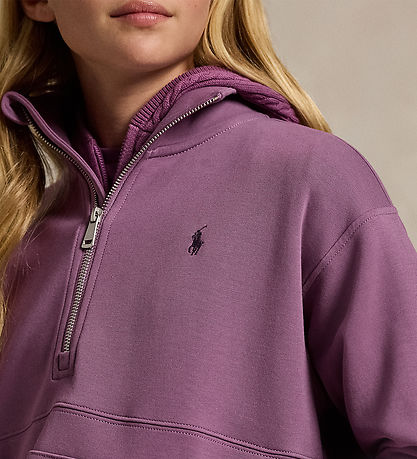 Polo Ralph Lauren Bluse m. Reißverschluss - Lila