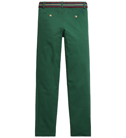 Polo Ralph Lauren Trousers - Bedford - Green w. Belt