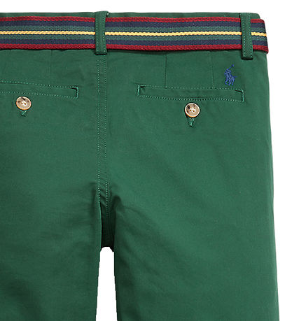 Polo Ralph Lauren Trousers - Bedford - Green w. Belt