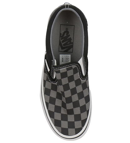 Vans Shoe - Classic Slip-On - Checkerboard - Black/Pewter